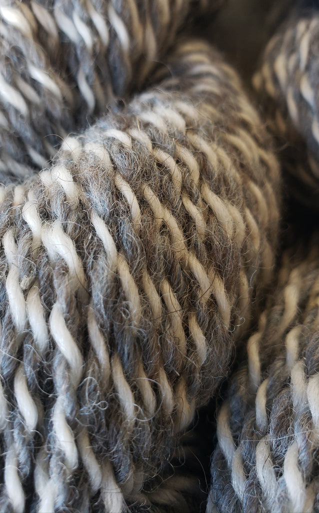 And the Last of Wild Montana Sky Indigo Bison and Wool Blend The Wool