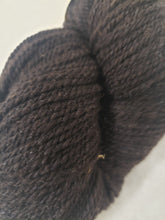 Black Lincoln/Rambouillet Sport Weight Yarn