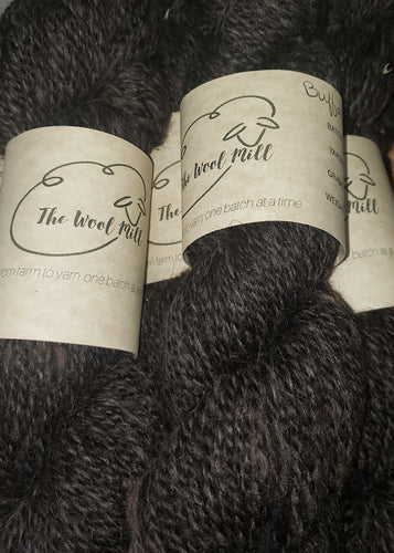 Buffalo & Lamb's Wool Blend Art Yarn 100% Montana made.