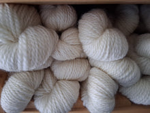 White Bulky Romney/Gotland Yarn  From farm to yarn, right here!