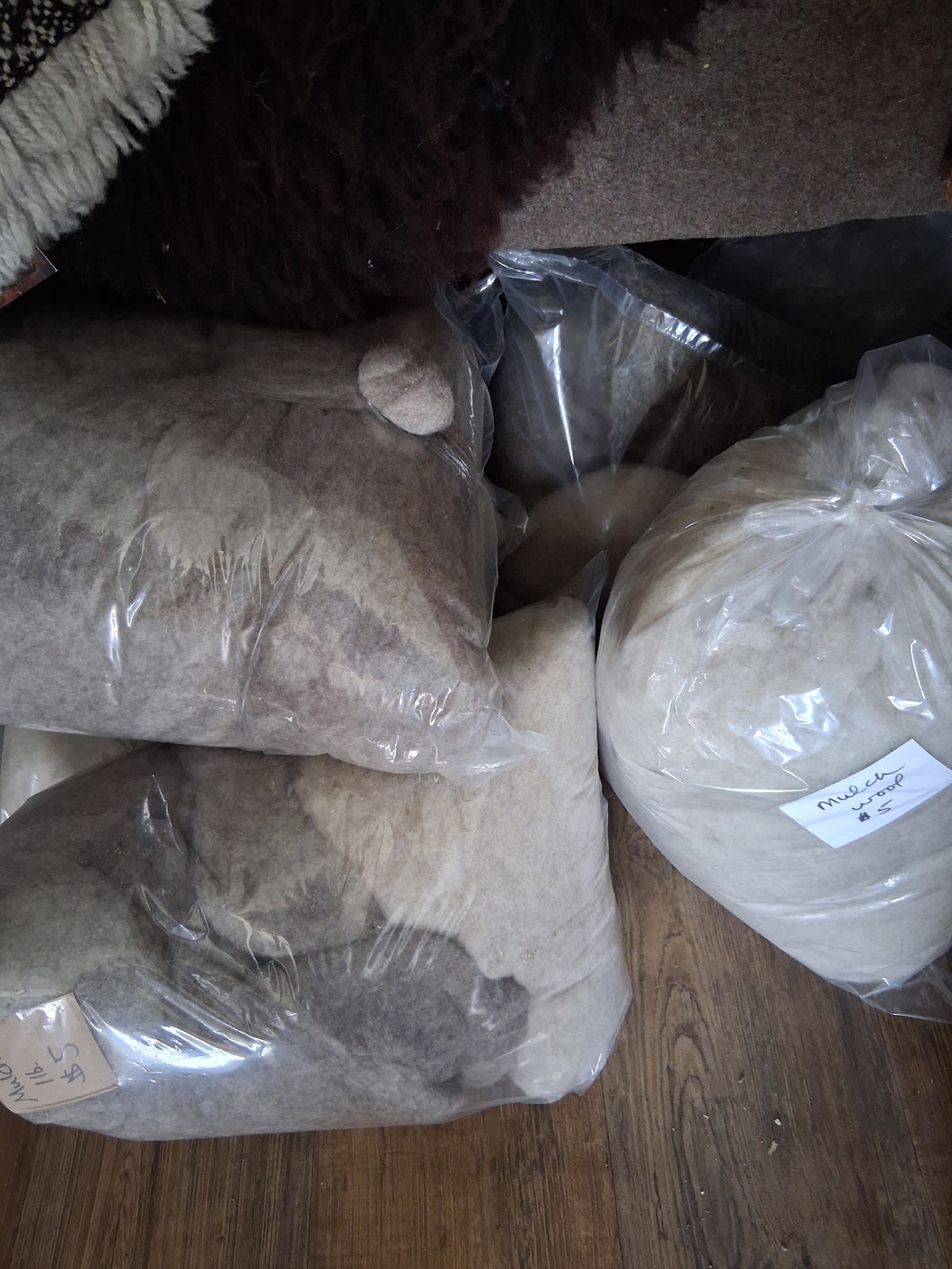1 lb Bag Mulch Wool