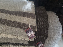Handwoven Dark Gray Blanket/Throw Farm to Warm!