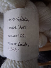 White Bulky Romney/Gotland Yarn  From farm to yarn, right here!