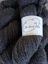 Dark Gunmetal Gray/Black Worsted Yarn