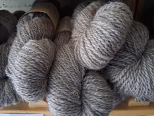 Romney/Gotland Worsted Yarn in Natural Gray