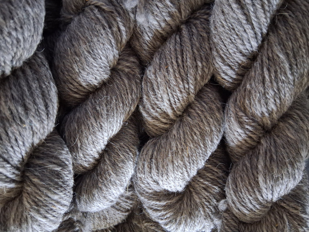 Scrap Happy Gray 3 Ply Light Bulky Weight Yarn