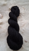 Natural Black 2 ply DK Romney/Gotland Lamb's Wool Yarn 300 yds/100 gr