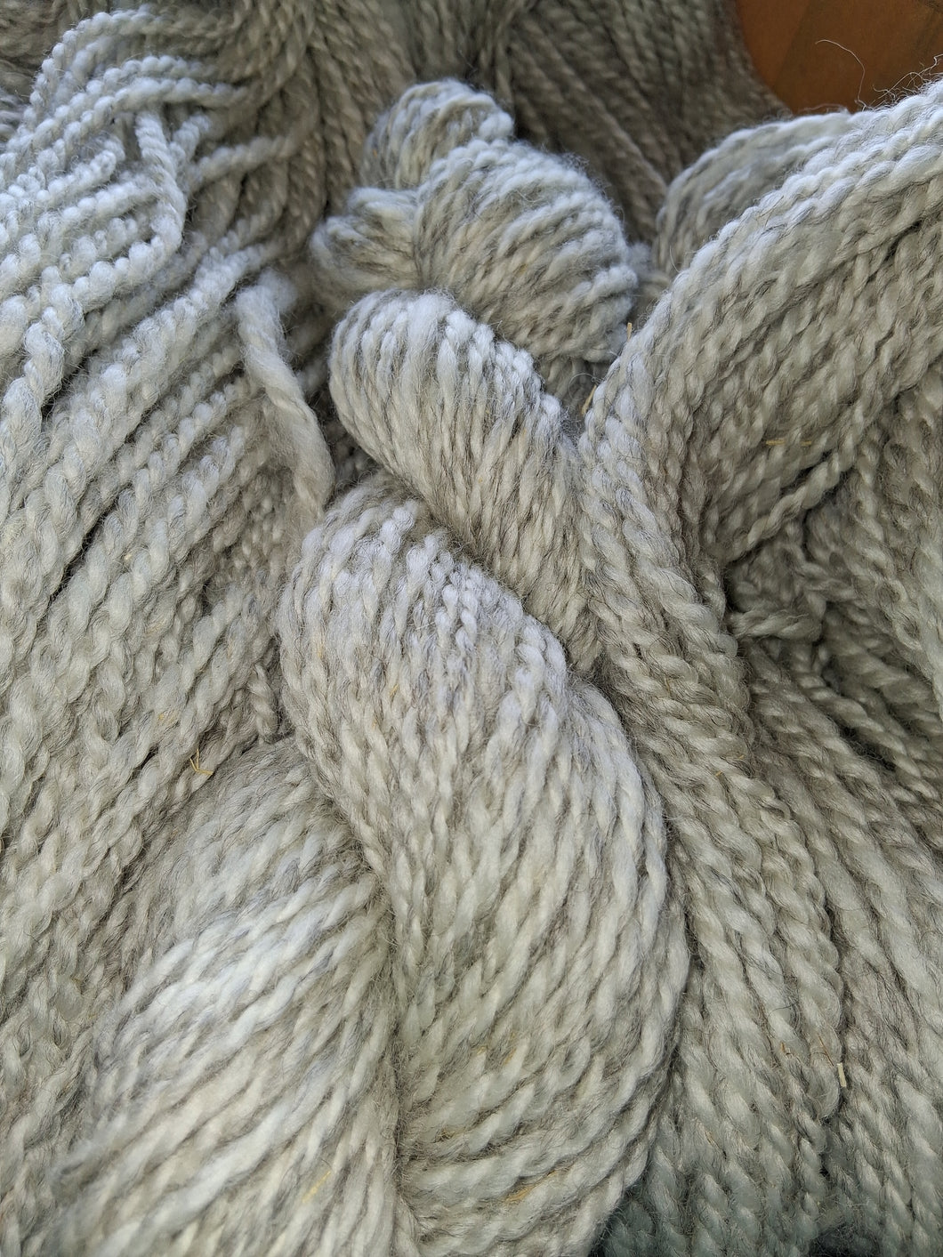 Light Gray Marl Super Bulky Yarn  Crone Dome