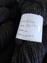 Dark Gunmetal Gray/Black Worsted Yarn